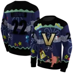 customized vanderbilt commodores spongebob patrick star black navy hoodie best selling