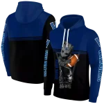 customized villanova wildcats baby groot navy black hoodie best selling