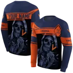 customized virginia cavaliers grim reaper blue black hoodie best selling