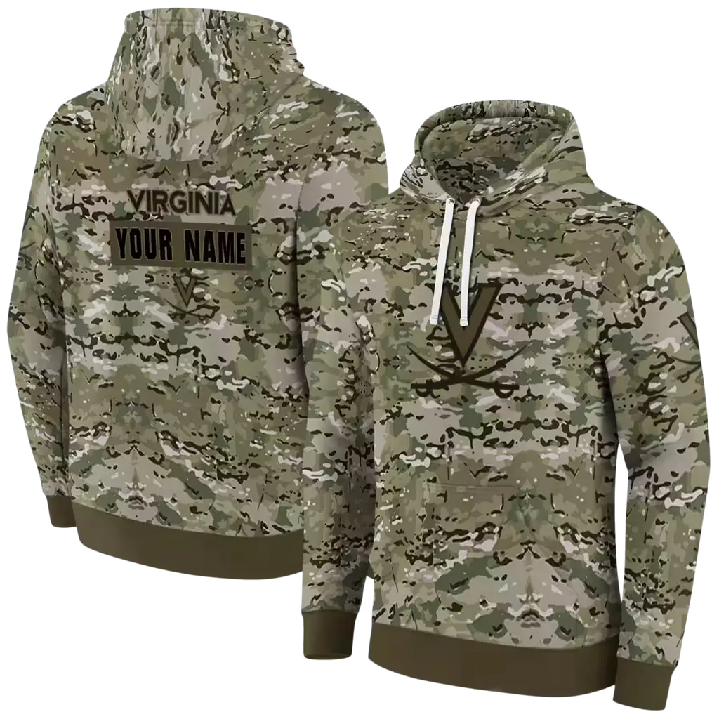 customized virginia cavaliers military style hoodie fashion forward customized virginia cavaliers military style hoodie fashion forward