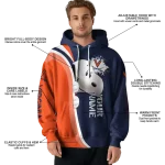 customized virginia cavaliers peeking snoopy blue hoodie best selling