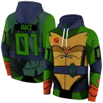 customized virginia cavaliers superhero armor blue green hoodie best selling
