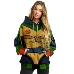 customized virginia cavaliers superhero armor blue green hoodie best selling
