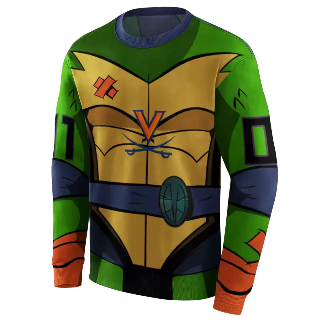 customized virginia cavaliers superhero armor blue green hoodie new arrival customized virginia cavaliers superhero armor blue green hoodie new arrival