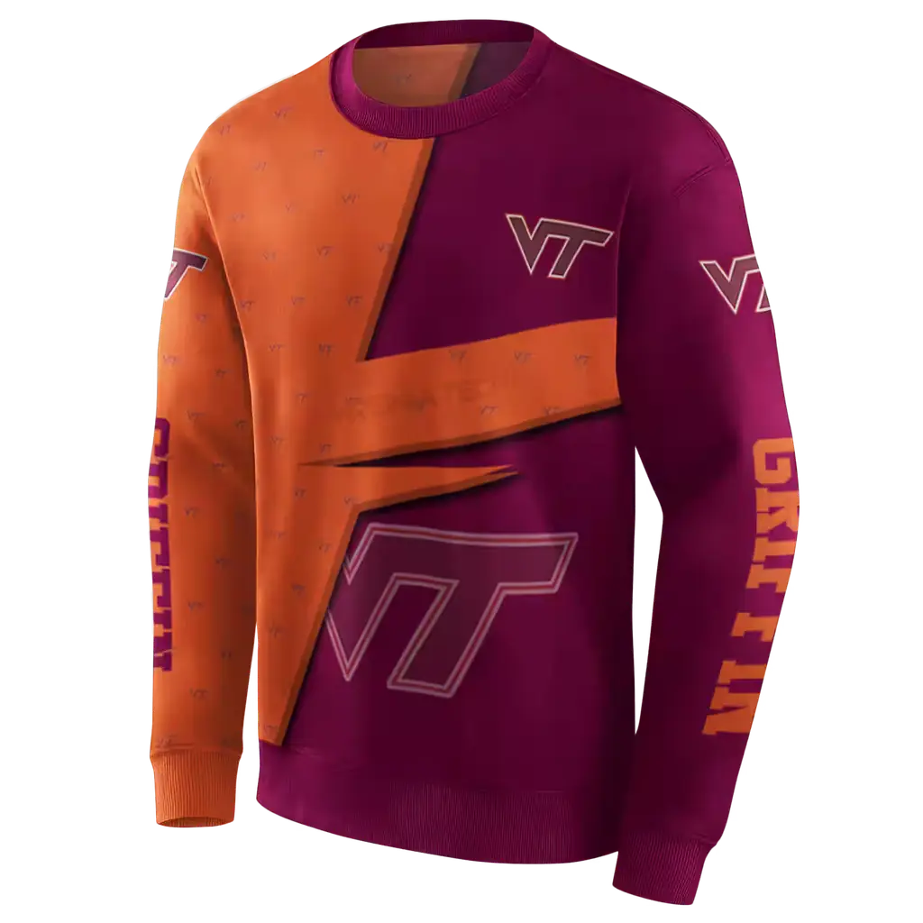 customized virginia tech hokies abstract shape maroon hoodie new arrival customized virginia tech hokies abstract shape maroon hoodie new arrival