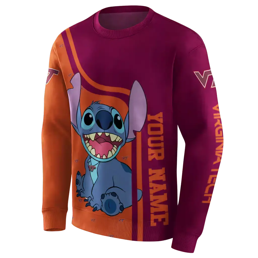 customized virginia tech hokies stitch maroon hoodie new arrival customized virginia tech hokies stitch maroon hoodie new arrival