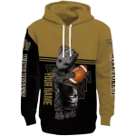 customized wake forest demon deacons baby groot gold black hoodie best selling