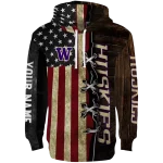 customized washington huskies american pride hoodie best selling