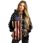 customized washington huskies american pride hoodie best selling