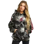 customized washington state cougars camo skull hoodie best selling
