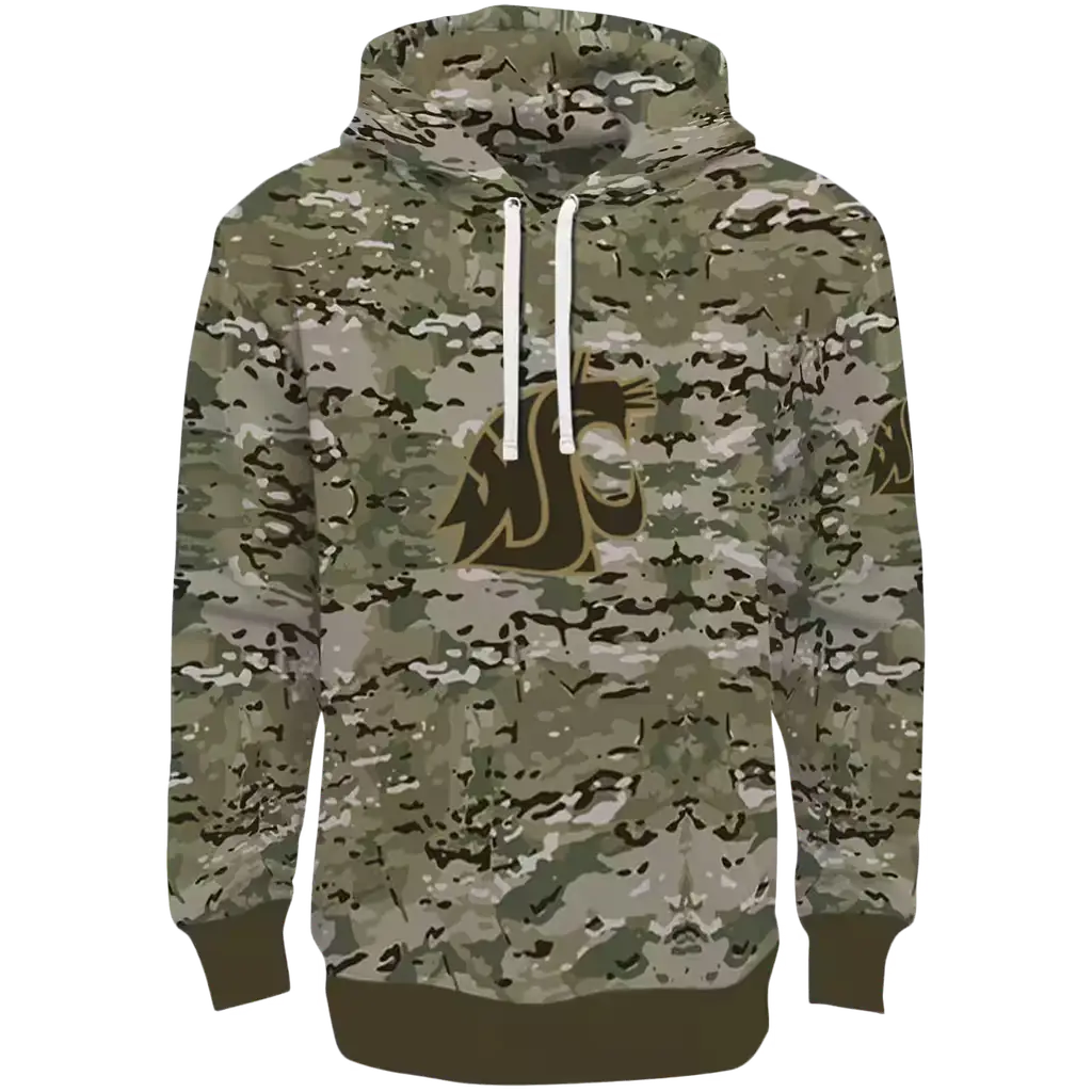 customized washington state cougars military style hoodie best selling customized washington state cougars military style hoodie best selling