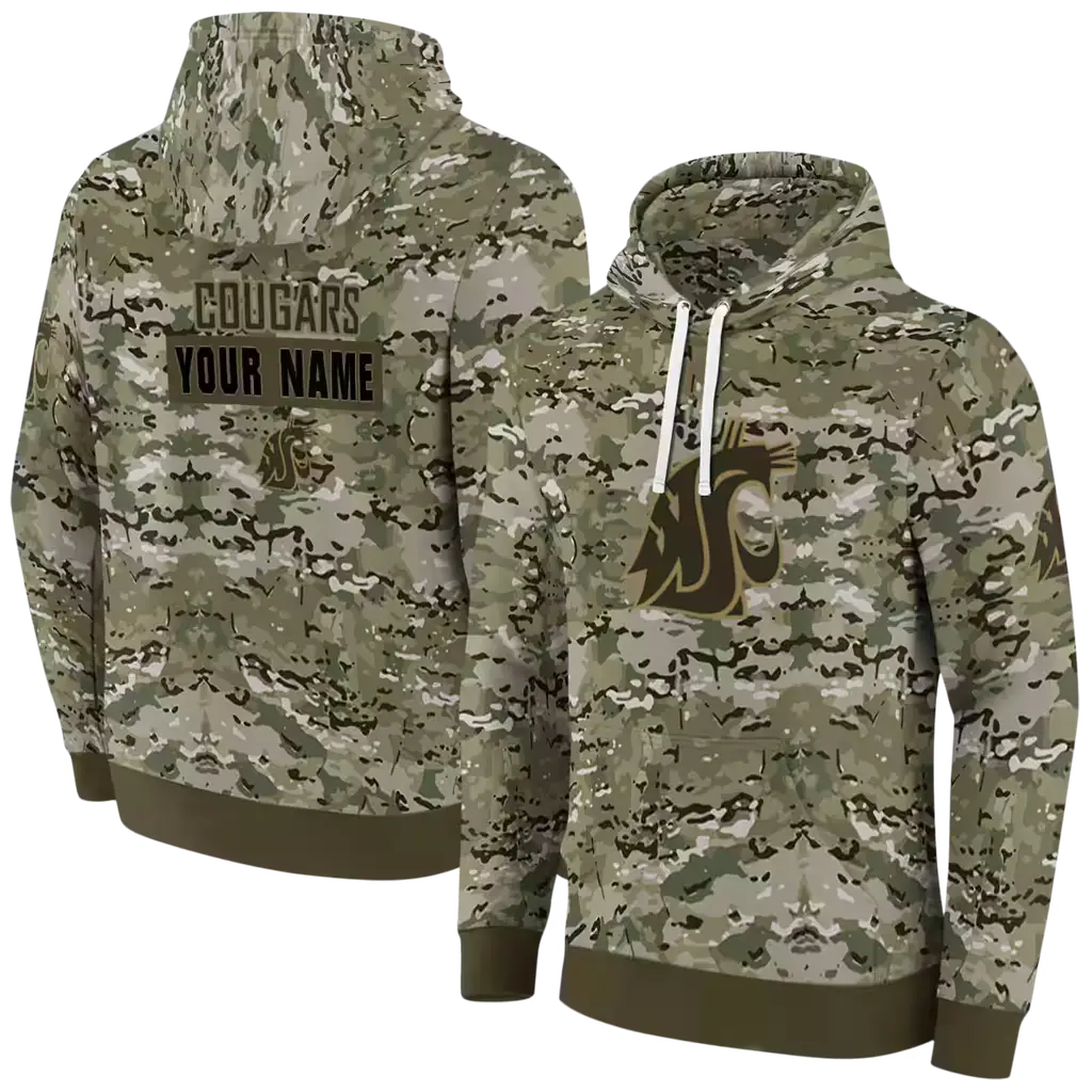 customized washington state cougars military style hoodie fashion forward customized washington state cougars military style hoodie fashion forward