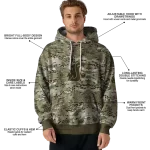 customized washington state cougars military style hoodie best selling