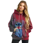 customized washington state cougars stitch crimson hoodie best selling