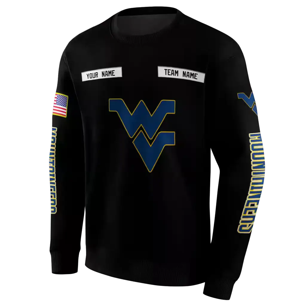 customized west virginia mountaineers punisher skull black hoodie new arrival customized west virginia mountaineers punisher skull black hoodie new arrival