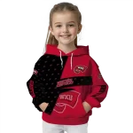 customized western kentucky hilltoppers abstract shape red hoodie best selling