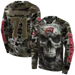 customized western kentucky hilltoppers camo skull hoodie best selling