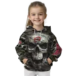 customized western kentucky hilltoppers camo skull hoodie best selling