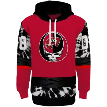 customized western kentucky hilltoppers grateful vibes red hoodie best selling