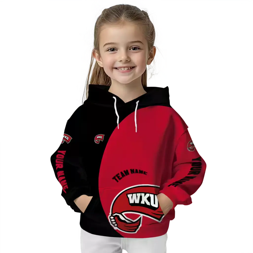 customized western kentucky hilltoppers minimalist design red black hoodie top rated customized western kentucky hilltoppers minimalist design red black hoodie top rated