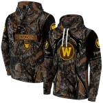 customized western michigan broncos hunting theme brown black hoodie best selling