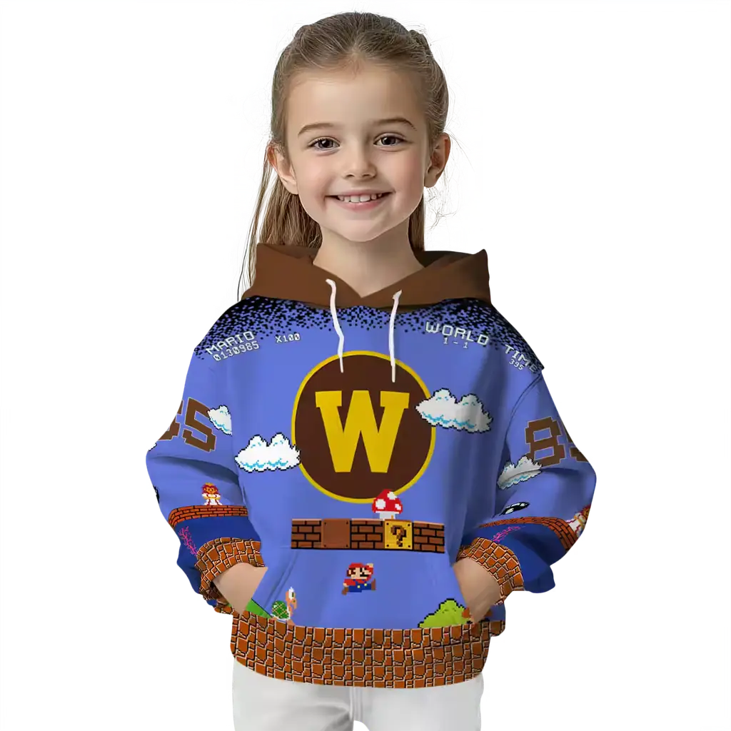 customized western michigan broncos mario blue black hoodie top rated customized western michigan broncos mario blue black hoodie top rated