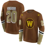 customized western michigan broncos striped sleeves brown hoodie best selling