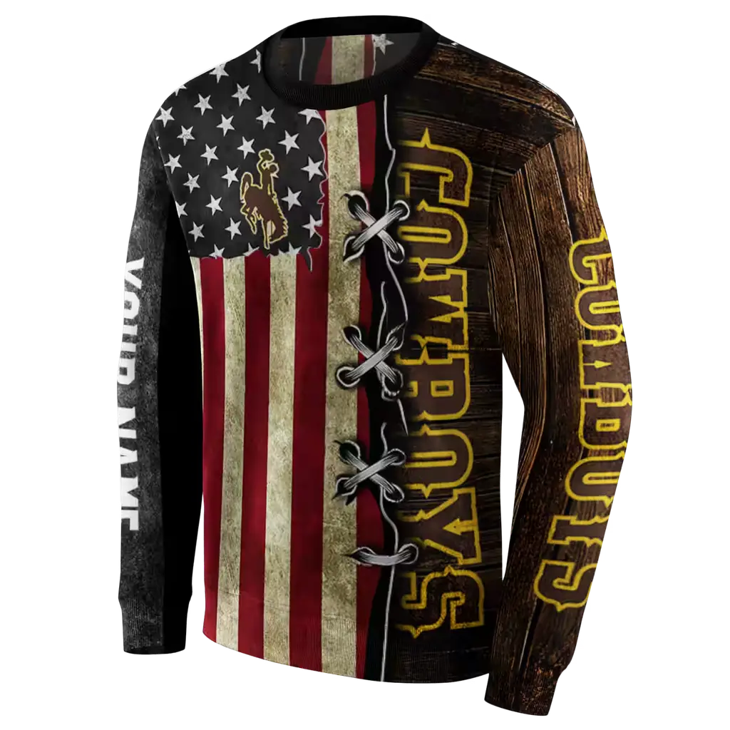 customized wyoming cowboys american pride hoodie new arrival customized wyoming cowboys american pride hoodie new arrival