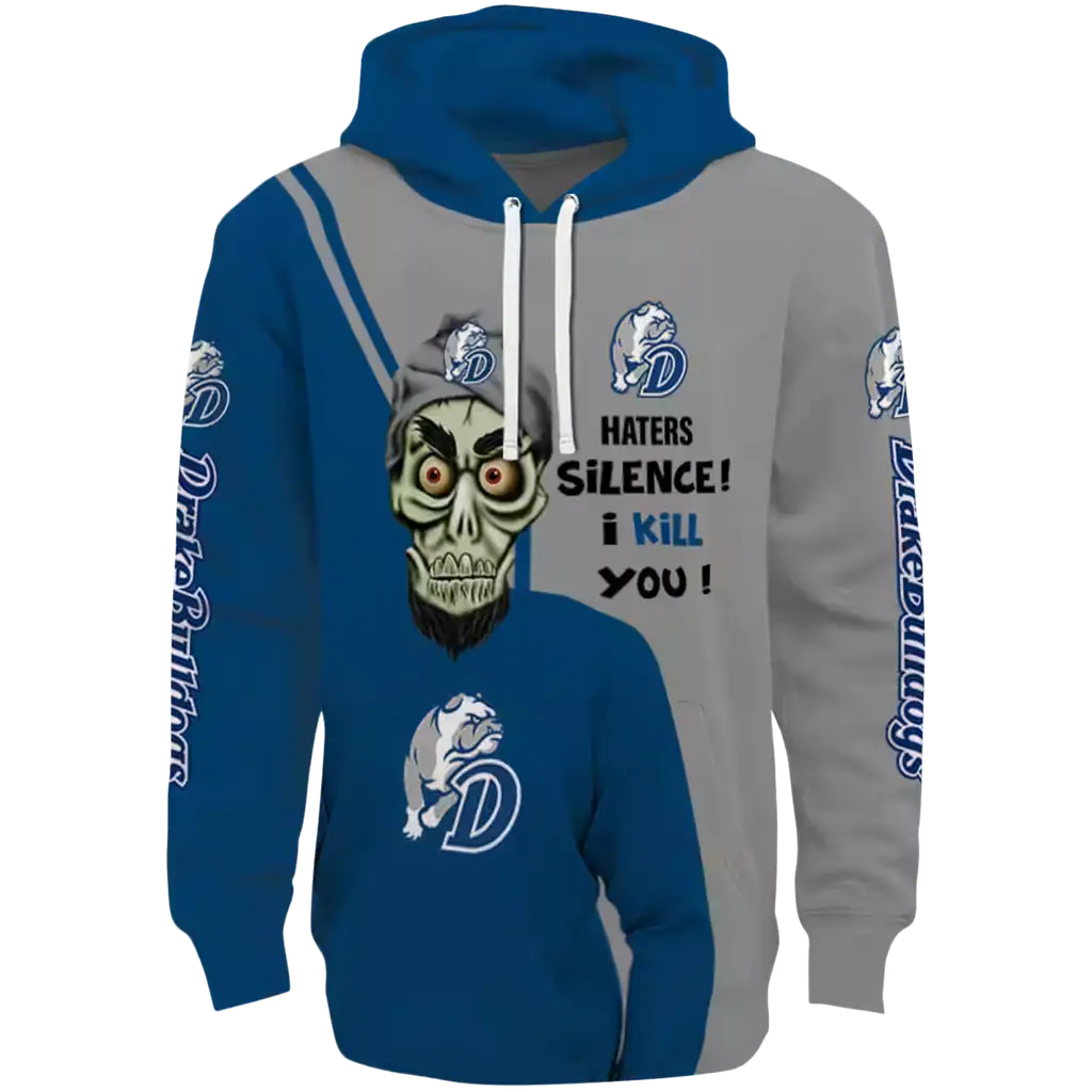 drake bulldogs achmed skull blue hoodie best selling drake bulldogs achmed skull blue hoodie best selling
