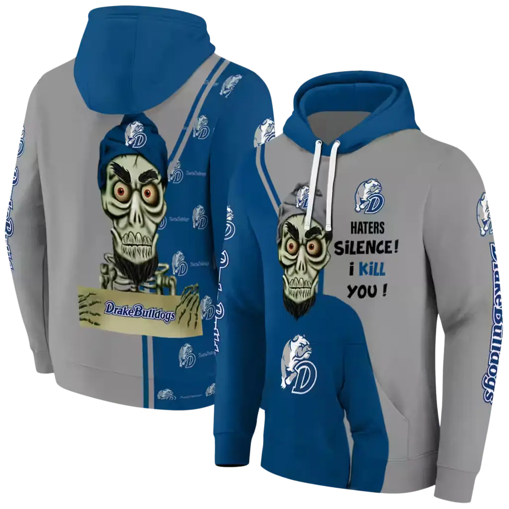 drake bulldogs achmed skull blue hoodie fashion forward drake bulldogs achmed skull blue hoodie fashion forward