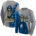 drake bulldogs achmed skull blue hoodie best selling