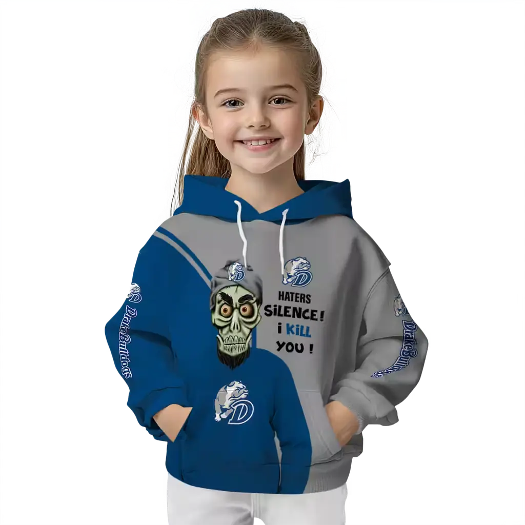 drake bulldogs achmed skull blue hoodie top rated drake bulldogs achmed skull blue hoodie top rated