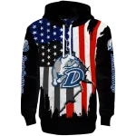 drake bulldogs american pride black hoodie best selling