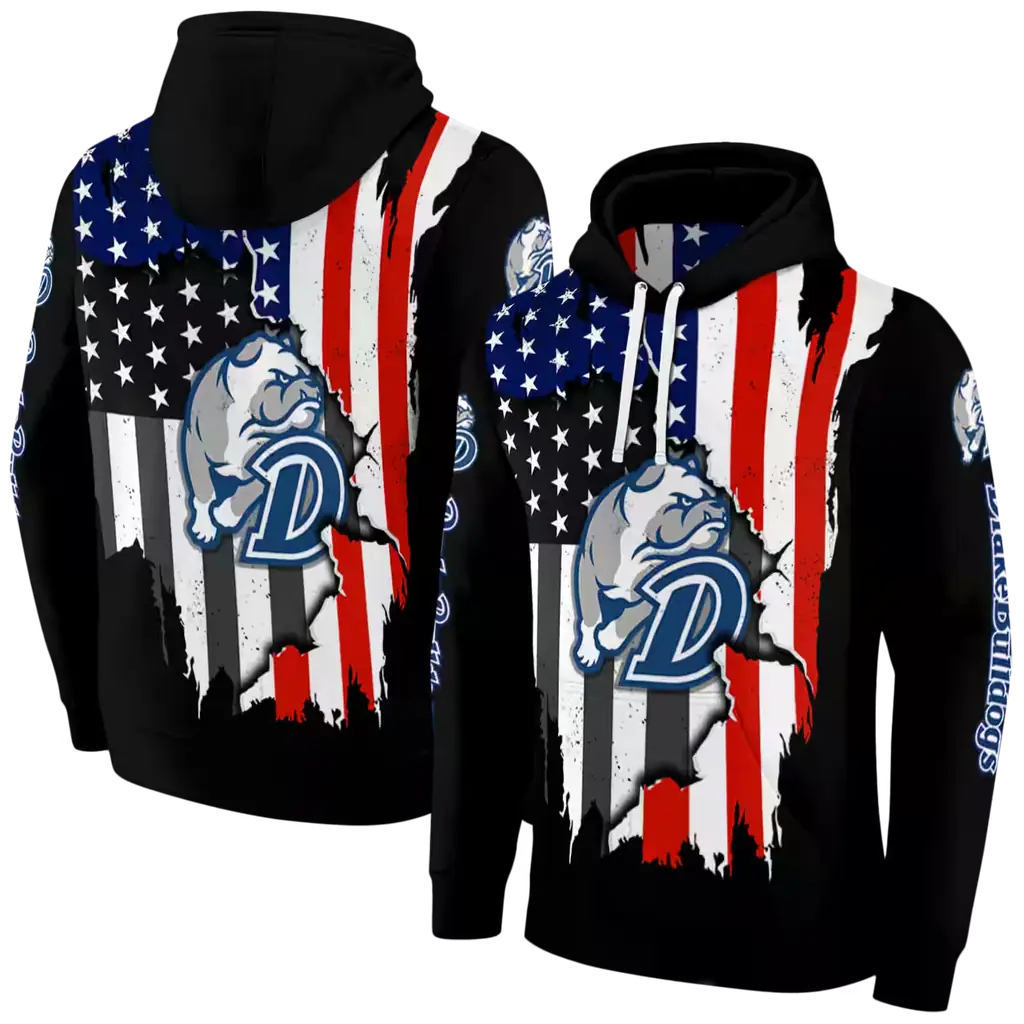 drake bulldogs american pride black hoodie fashion forward drake bulldogs american pride black hoodie fashion forward