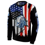 drake bulldogs american pride black hoodie best selling