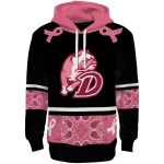 drake bulldogs awareness ribbon black pink hoodie best selling