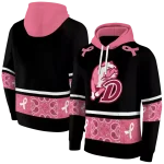 drake bulldogs awareness ribbon black pink hoodie best selling