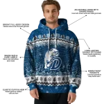 drake bulldogs christmas trees blue hoodie best selling
