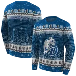 drake bulldogs christmas trees blue hoodie best selling