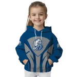 drake bulldogs concentric lines blue black hoodie best selling