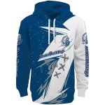 drake bulldogs dynamic slash blue white hoodie best selling
