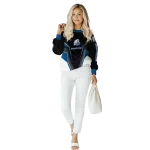 drake bulldogs futuristic pattern blue black hoodie best selling