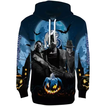 drake bulldogs halloween vibes blue black hoodie best selling