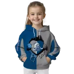 drake bulldogs heartbeat graphic blue hoodie best selling