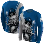 drake bulldogs jack skellington blue hoodie best selling