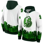 drake bulldogs lucky motif white green hoodie best selling