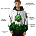 drake bulldogs lucky motif white green hoodie best selling