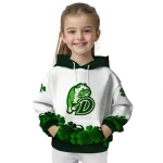 drake bulldogs lucky motif white green hoodie best selling