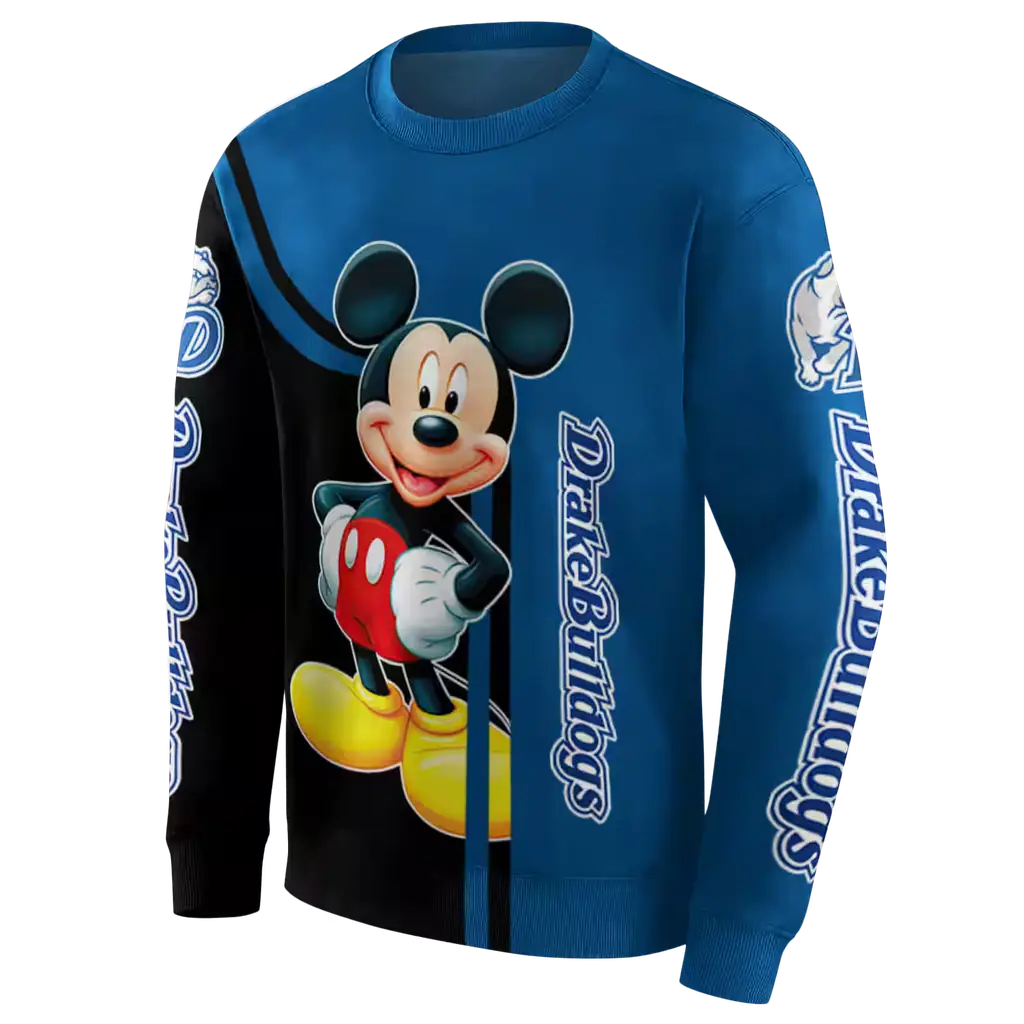 drake bulldogs mickey mouse blue black hoodie new arrival drake bulldogs mickey mouse blue black hoodie new arrival