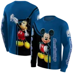 drake bulldogs mickey mouse blue black hoodie best selling